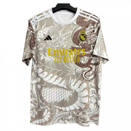 Real Madrid Dragon 2024-25 Hvid - Fodboldtrøjer Speciel (S/S)